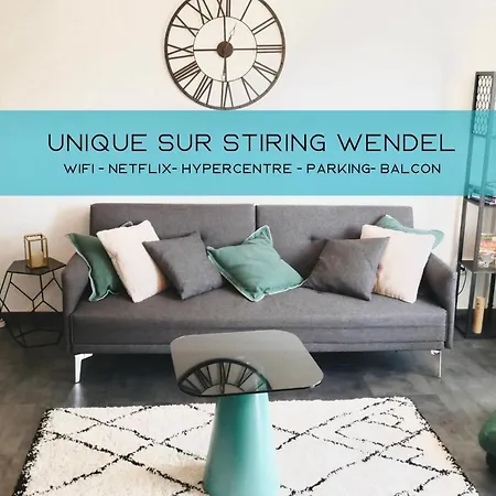 Unique Sur Wendel Avec Balcon Apartment Stiring-Wendel