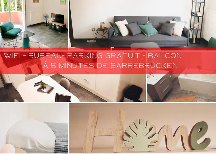 アパート Unique Sur Wendel Avec Balcon *