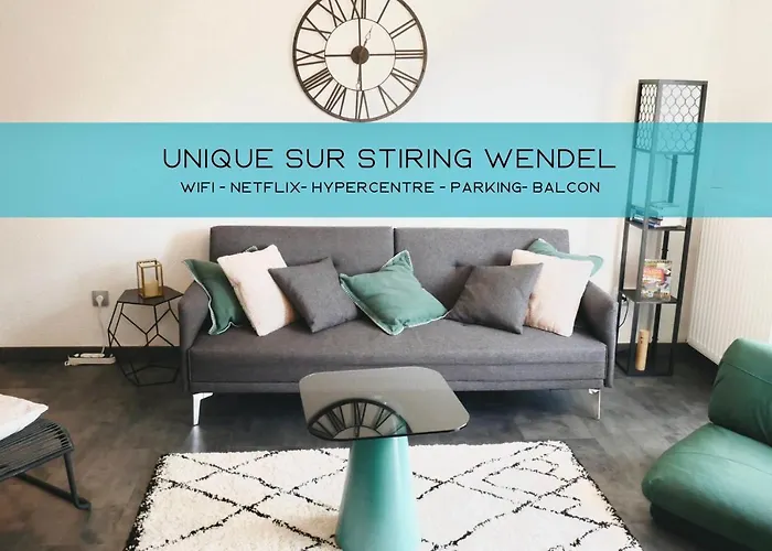 Unique Sur Wendel Avec Balcon アパート Stiring-Wendel