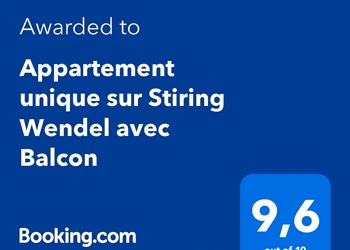 アパート Unique Sur Wendel Avec Balcon Stiring-Wendel